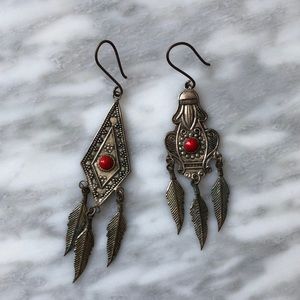 Pair of tribal earrings